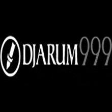 a white logo on a black background that says djarum999