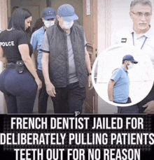 a french dentist is jailed for deliberately pulling patients teeth out