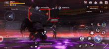 a screenshot of a video game shows a robot being attacked by another robot