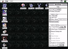 a screenshot of a computer screen with the word untitled at the top of the screen