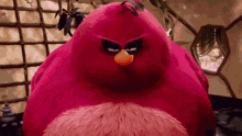 an angry bird from the angry birds movie