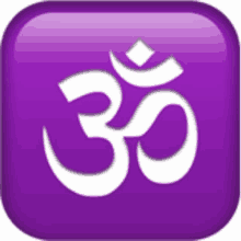 a purple square icon with a white symbol on it