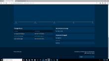 a computer screen shows a timeline of packages being purchased