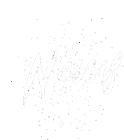 a drawing of the word nassif surrounded by small circles