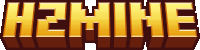 a logo for a game called hemine with a brown background