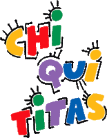 a colorful logo that says chiquis titas on it