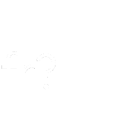 a white background with a question mark and the word fr written in black and white .