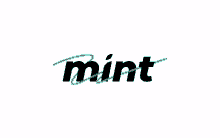 a mint logo with a green line going through it