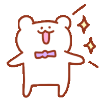 a drawing of a bear with a bow tie