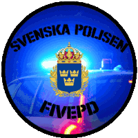 a logo for the swedish polisen fivepd