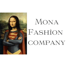 a painting of mona lisa in a superman outfit