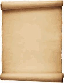 an old scroll of parchment is rolled up and ready to be used as a background .