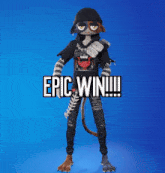 a cartoon character giving a thumbs up with the words epic win