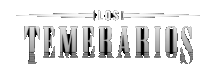 a black and white logo for los temporales