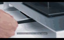 the poweredge is designed for seamless integration and is shown in a video