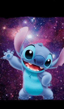 a picture of a cartoon character called stitch