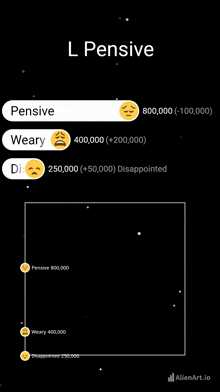 a screenshot of a game called l pensive showing the number of stars in the galaxy