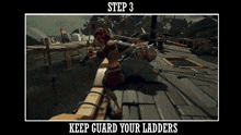 a screenshot of a video game that says step 3