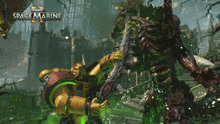 a screenshot of a video game called space marine 2