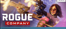 a woman is holding a gun in a rogue company game