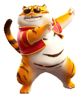 a cartoon tiger wearing sunglasses and a red vest is dancing