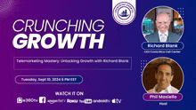 crunching growth telemarketing mastery unlocking growth with richard blank and phil masiello host