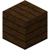 a block of wood in minecraft with a white background