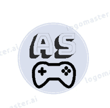 a logo for a video game company called as