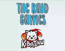 a logo for the raid comics with a cartoon wolf