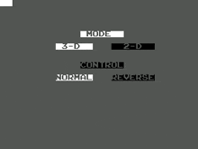 a gray background with the words mode control normal reverse on it