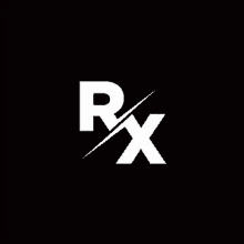 the letter r is cut in half and looks like a slash .