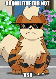 a cartoon cat wearing sunglasses is sitting on the ground .