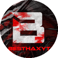 a red and white logo for besthaxyt with the number 3