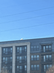 a building with a lot of windows and balconies