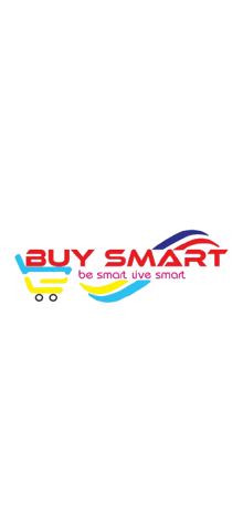 a logo for a company called buy smart be smart live smart