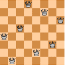 a chess board with a pattern of crowns on each square