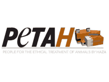 a logo for petah people for the ethical treatment of animals