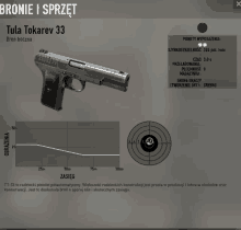 a computer screen shows a gun with the number 33 on it