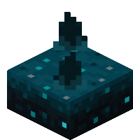 a pixel art of a block that looks like a fountain .