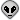 a pixel art drawing of an alien 's face with a sad look on its face .