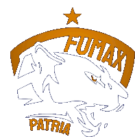 a drawing of a wolf with the words fumax patria on it