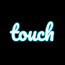 a black background with the word couch written in white