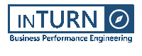 a logo for inturn business performance engineering