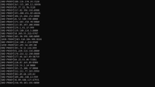 a black screen with a bunch of text on it that says bad proxy