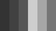 a color palette of different shades of gray