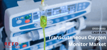 a reed intelligence ad for transcutaneous oxygen monitor market