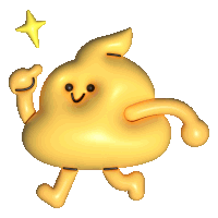 a yellow cartoon character with a yellow star behind it