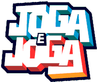 a colorful logo that says joga e joga on it