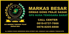 a black and yellow sign with the words markas besar on it