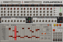 a screenshot of a drum kit called drumzon 2